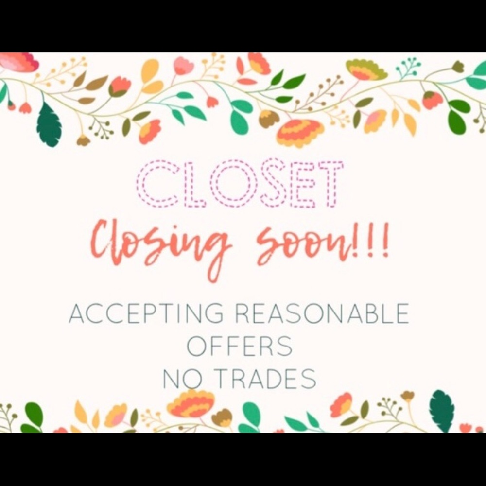 Closing closet!!💜❤️